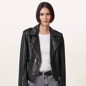 ALL SAINTS Balfern Leather Biker Jacket